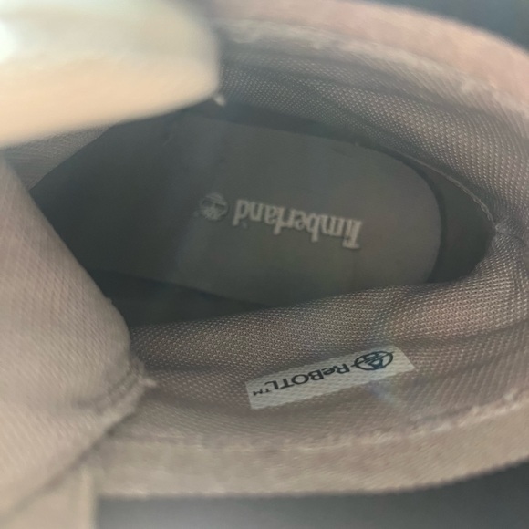 Timberland Womens Taupe Ruby Ann High Top Sneaker Tie-Closure US 9.5 - Picture 8 of 16